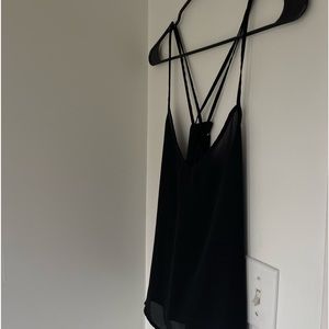 Hollister Strappy Black Camisole Tank Top